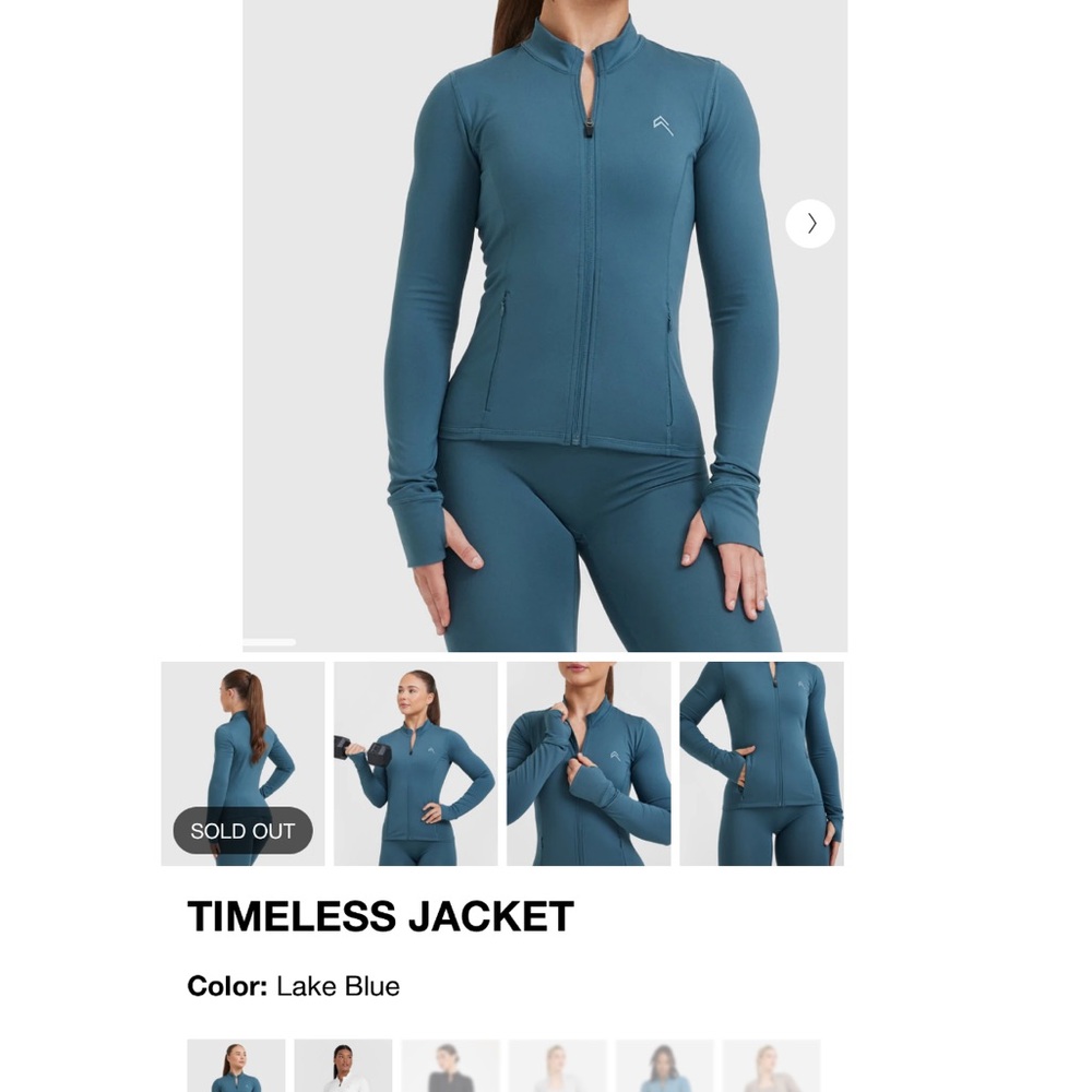 Lake Blue Timeless Jacket